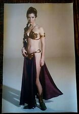Princess Leia SLAVE BIKINI Canvas Art Print  11