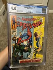 Amazing Spider-Man #59 CGC 4.0 Off-White To White 1st Mary Jane Cover 1968 picture