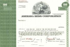 Amerada Hess Corporation - Specimen Stock Certificate - Now the Hess Corporation picture