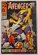 Avengers #51 (1968, Marvel) VG/FN5.0 Goliath and 2nd app of The Collector LOOK picture