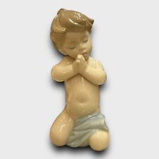 Vintage Lladro Spain 'A Child's Prayer' #6496 Porcelain Figurine picture