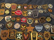 Lot of 90 Various Police Dept. Patches Vintage Ones Included (lot M) picture