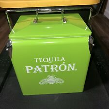 Patron Tequila  Hard Shell  Lime Green. Cooler. New picture