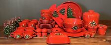 Lot-41 VTG-Waechtersbach ￼Red Christmas Tree See Description For The Details picture