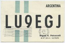 1982 QSL Card From LU9EGJ Argentina Mailed to College Grove Tn W4ZMC Vintage picture