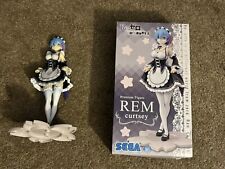 Rem curtsey Premium Figure Re:Zero Starting Life in Another World Sega Japan picture