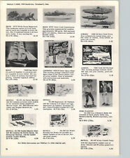 1958  Paper Ad Toy Marx Wells Fargo Stagecoach Chris Craft Boat Lindberg Space picture