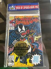 Web of Spider-man #95 (1992 Marvel) Pedigree Gold Bagged For Big Box Retail HTF picture