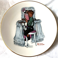 Dear Diary, Norman Rockwell, Danbury Mint Plate, 1978, from Gorham Fine China picture
