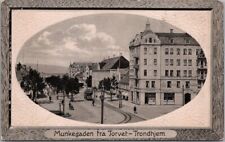 c1910s TRONDHEIM, Norway Embossed Postcard 
