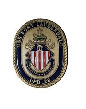 USS Fort Lauderdale LPD 28 US Navy Landing Platform Dock Challenge Coin picture