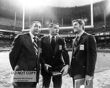 HOWARD COSELL, KEITH JACKSON, DON MEREDITH MONDAY NIGHT FB - 8X10 PHOTO (FB-852) picture