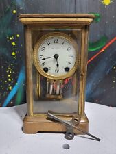 Antique Seth Thomas  Mantel Clock w/ Pendulum & Key R. Kaiser Round Movement picture