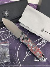 Kizer Drop Bear S45VN DLC Blade Clutch Lock Nebula Fatcarbon Barely Used picture