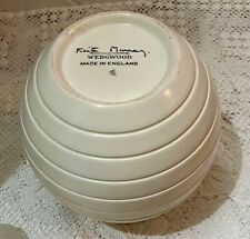 SUPERB RARE KEITH MURRAY FOR WEDGWOOD (signature) 1934 MOONSTONE GLAZE BOMB VASE picture