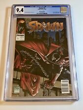 1992 SPAWN #5 DEATH OF BILLY KINCAID LOW POP RARE NEWSSTAND VARIANT CGC 9.4 WP picture