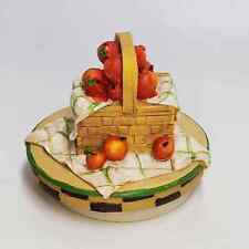 Nantucket Home Apple Basket Picnic Candle Toppers picture