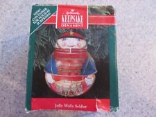 Hallmark Jolly Wolly Soldier trinket holder ornament Engagement ring jewelry picture