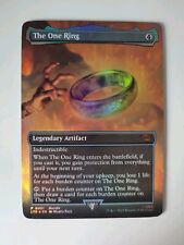 MTG The One Ring FOIL Borderless Lord of Rings Magnet/Magnet FanArt Collectibles picture