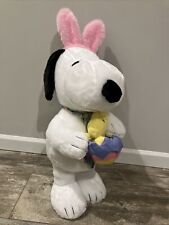 24 In Easter Snoopy Standing Greeter  Gemmy Peanuts  Gifts picture