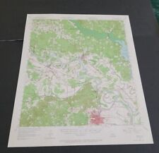 CAMPTI LA  LOUISIANA ORIGINAL 1957 USGS QUADRANGLE MAP 21X17 EXCELLENT CONDITION picture