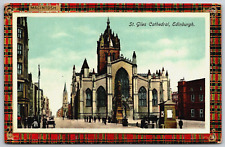 Vintage Postcard - St. Giles Cathedral - Edinburgh - Scotland picture