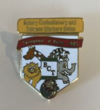 BCT Union Bakery Confectionery Tobacco Tournament of Roses pin Rose Parade 1985 picture