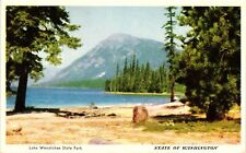 Vintage Postcard- LAKE WENATCHEE STATE PARK, WA. picture