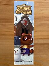 RARE Official Nintendo GameCube Promotional Animal Crossing Tom Nook Bookmark picture