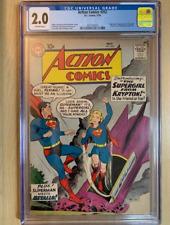 ACTION COMICS #252    1st SUPERGIRL    SUPERMAN   Great Looking CGC GOOD (2.0) picture