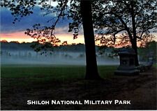 Shiloh National Military Park Tennessee Sunrise monument photo postcard picture