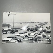 MICHIGAN RPPC East Tawas Municipal Dock Real Photo Postcard picture