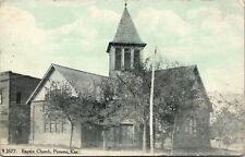 Postcard Baptist Church in Parsons, Kansas~132913 picture