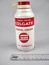 Vintage Colgate Dental Cream aerosol - mid-century collectible  picture