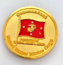 United States Marine Corps Commandant General James L. Jones Challenge Coin A picture