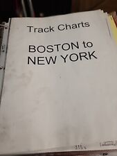 Track Charts- BOSTON  TO NEW YORK picture