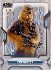 2023 Topps Star Wars High Tek Chewbacca #9 Web Diffractor 40/99 picture