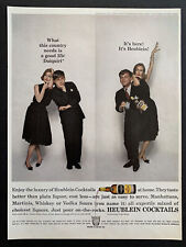 Vintage 1962 Heublein Cocktails Ad picture