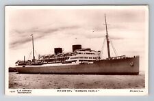 UCMS Co's Warwick Castle, Ship, Transportation, Antique, Vintage Postcard picture