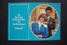 Railfans2 336) Postcard, Marriage Of The Prince Of Wales, To Lady Diana Spencer picture