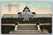 Wilkes Barre Pa Pennsylvania -  Palm House on River Common - Postcard  1915 picture