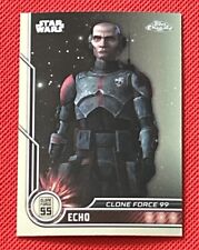 2023 Topps Chrome Star Wars ECHO Clone Force 99 Collectible Card #86 Bad Batch picture