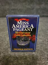 The 1992 Miss America Pageant 50 Contestant Card Collection Premier Edition picture