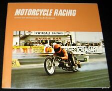 MOTORCYCLE RACING 1975 PICTORIAL BOOK FOR KIDS Ed Radlauer GREAT PHOTOS picture