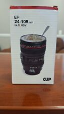 Camera Lens Stainless Steel Travel Tea Coffee Mug Cup - 
