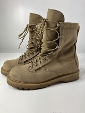 Military Combat Army Boots 790G Mens 7.5 Breathable Rocky Vibram Soles Tan Suede picture