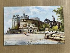 Postcard Edinburgh Scotland UK Half Moon Battery Castle Raphael Tuck Oilette picture