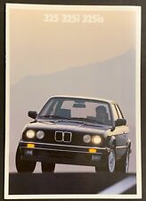 MINT ORIGINAL 1988 BMW 325 325i 325is M3 (E30) Sales Brochure Catalog 30 pages picture