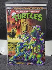 TMNT:Saturday Morning Adventures #11 Stashhhloot 1st PONCHO Cover RE picture