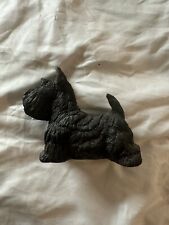 Schnauzer Dog Black Statue, Poly Resin Dog Home Decor picture
